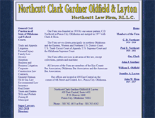 Tablet Screenshot of northcuttlawfirm.com